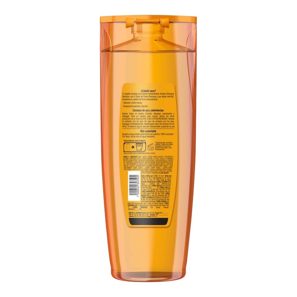 L'Oreal Paris Elvive Extraordinary Oil Nuurishing Shampoo 370ml