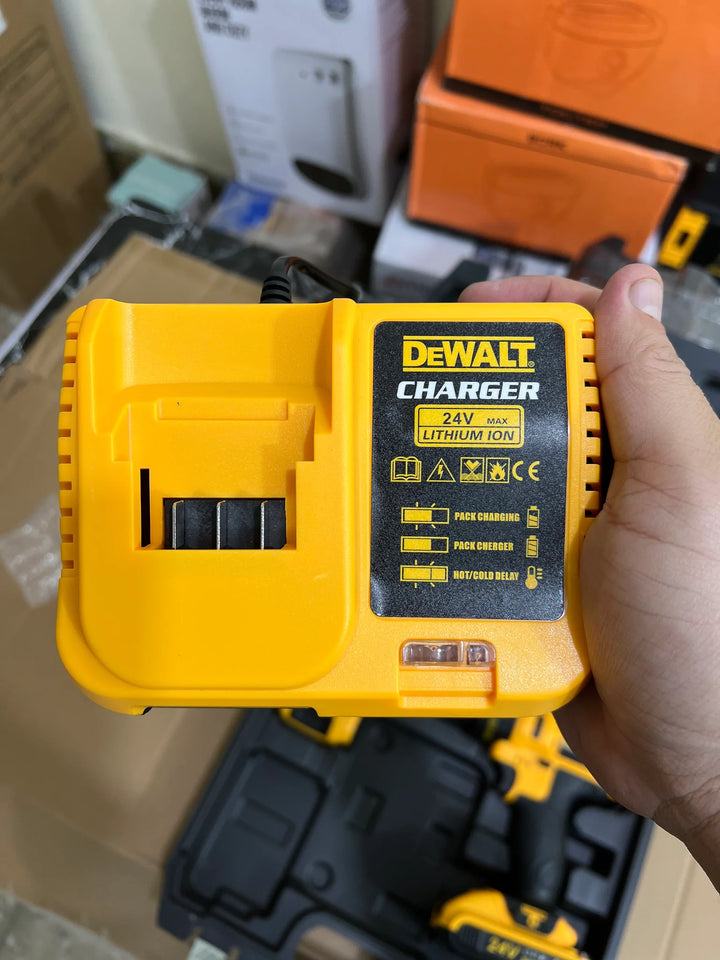 DEWALT 24V Drill Machine with Tool Kit Set Power and Precision in One Package