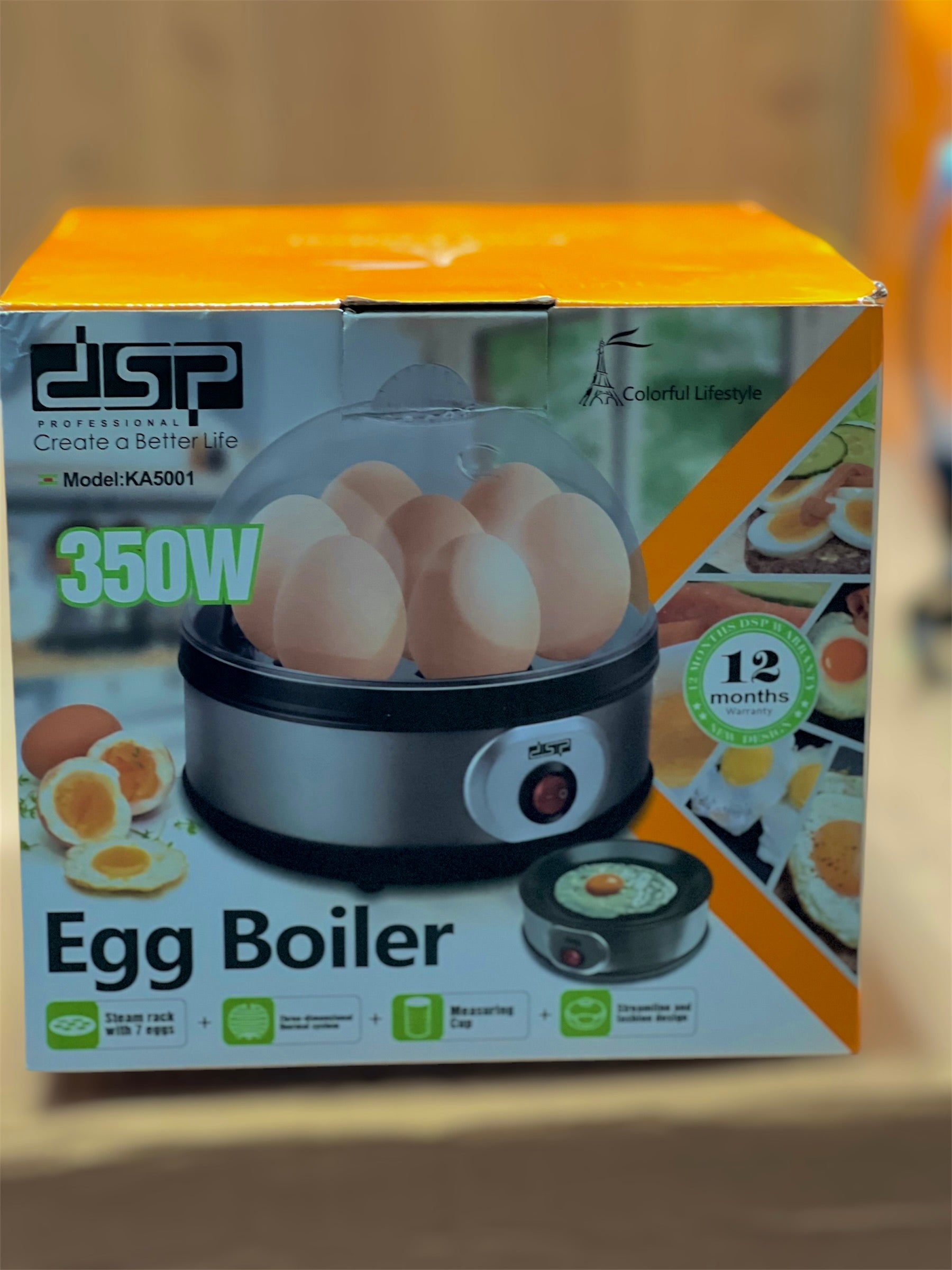 Lot Imported DSP Egg Boiler 350W