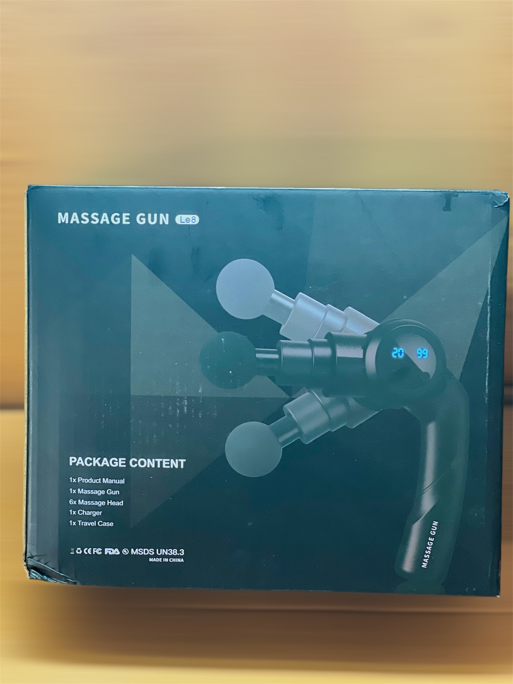 Foldable Gun Massager