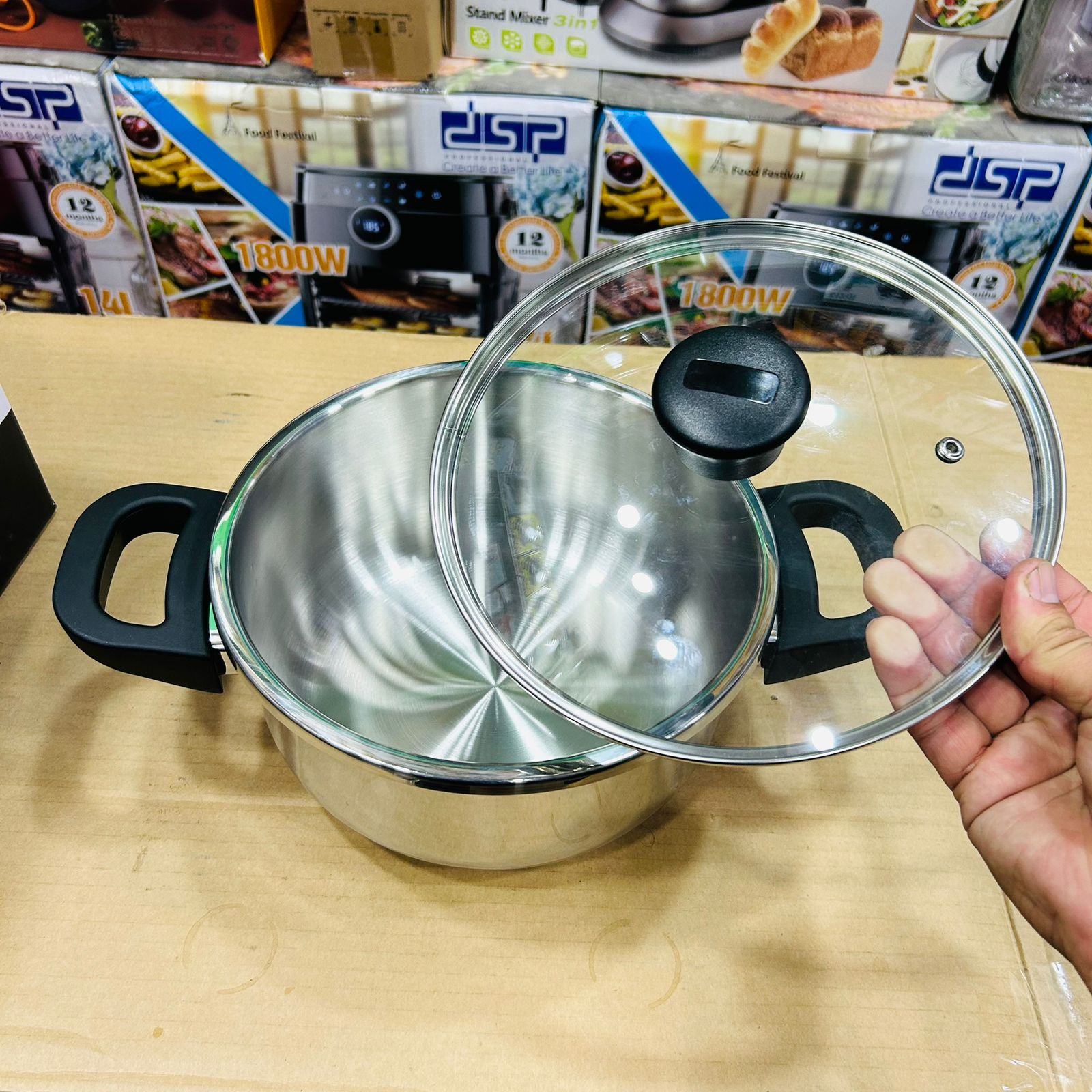 Pressure Cooker 4L+6L With Stream