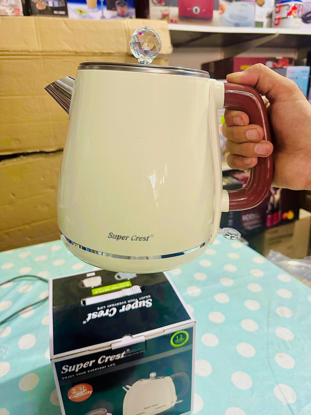 Super Crest Original Electric Kettle