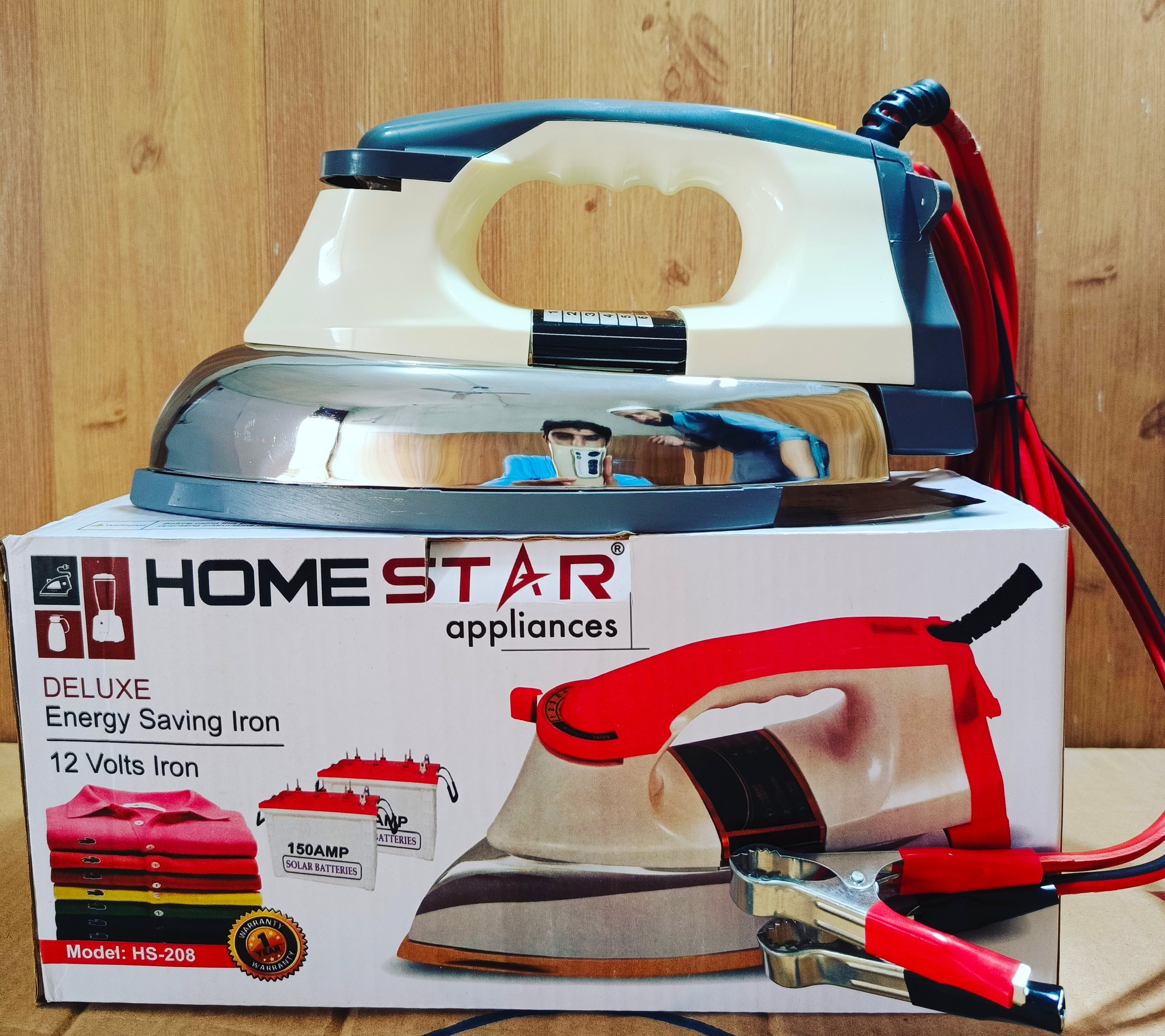 Home Star Solar Iron/Energy Saving Iron.