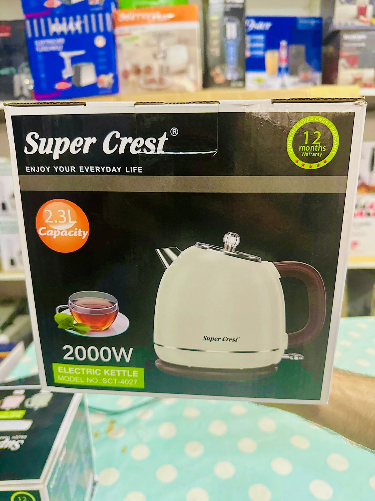 Super Crest Original Electric Kettle