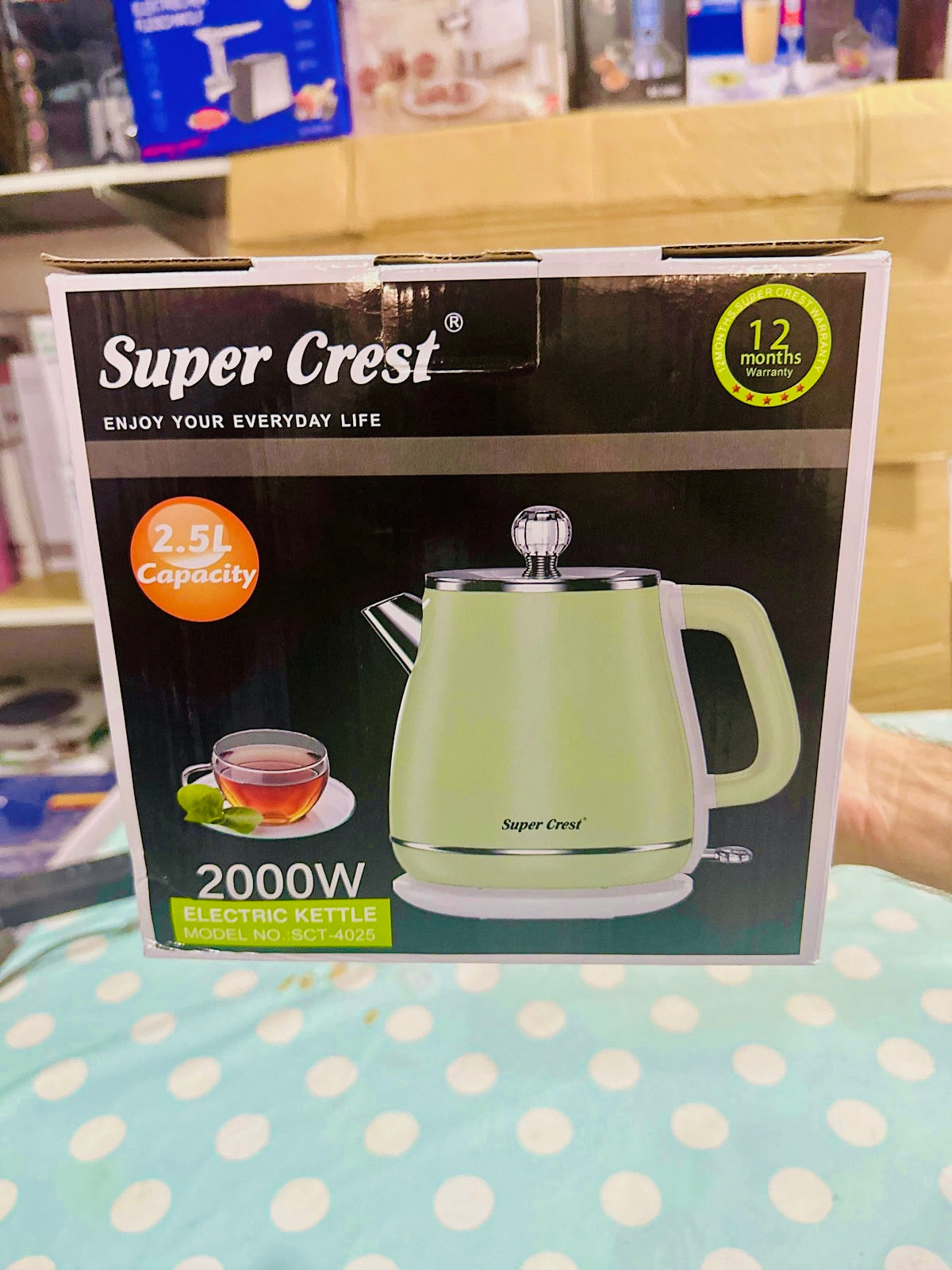 Super Crest Original Electric Kettle