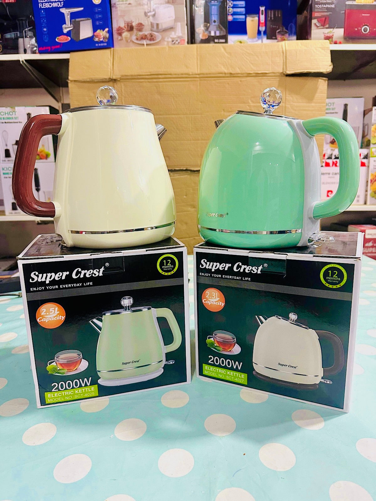 Super Crest Original Electric Kettle