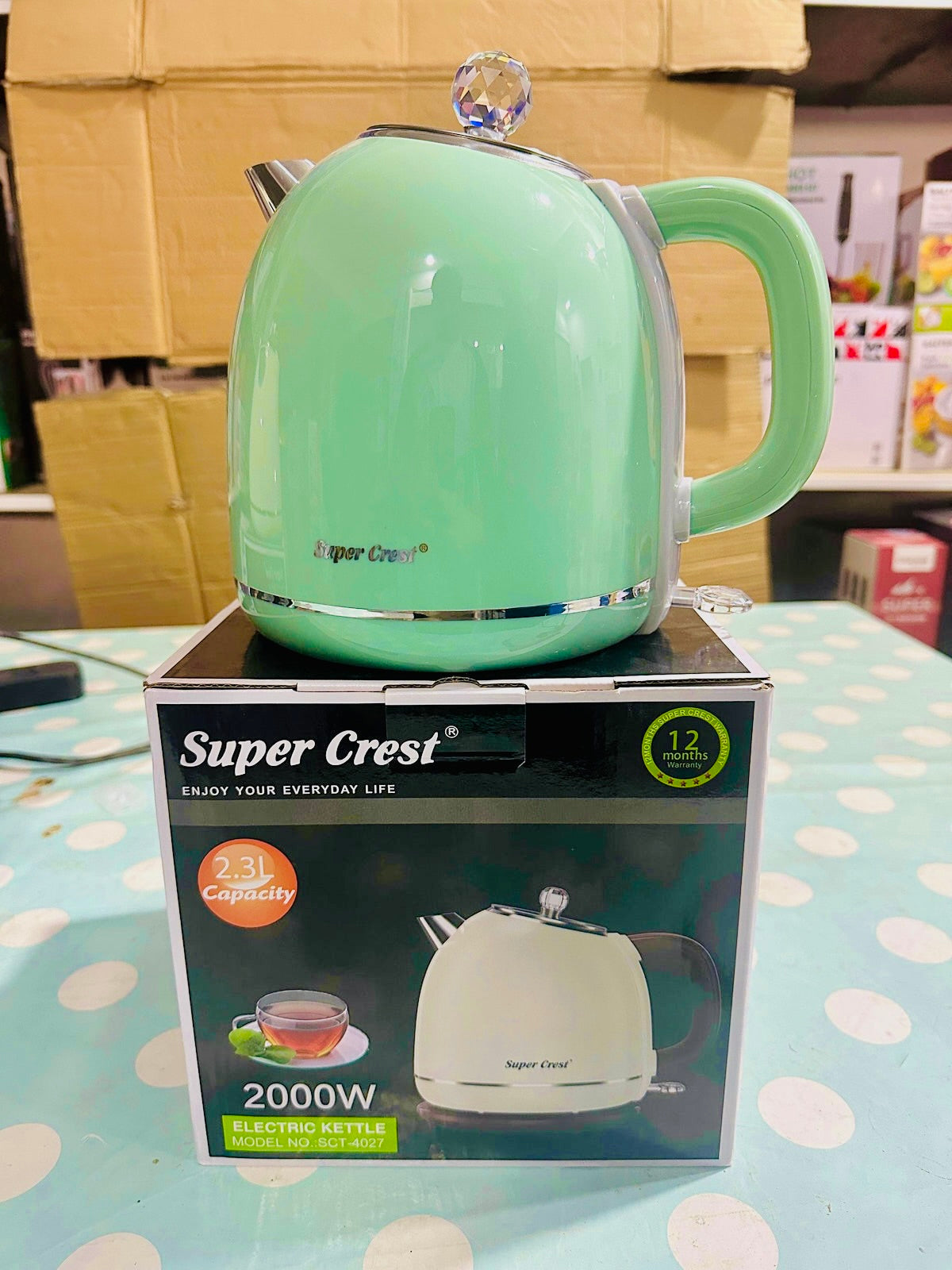 Super Crest Original Electric Kettle